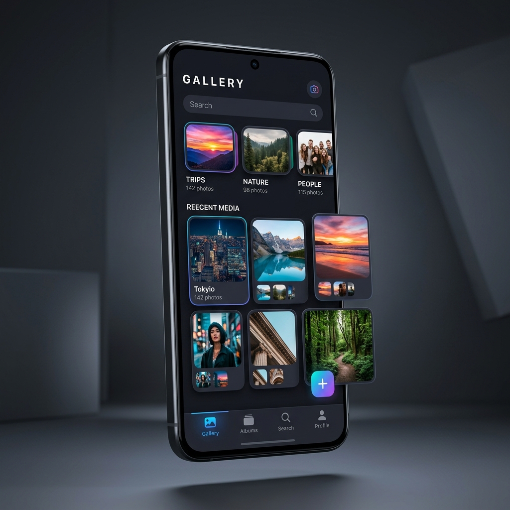 Picbox App Interface